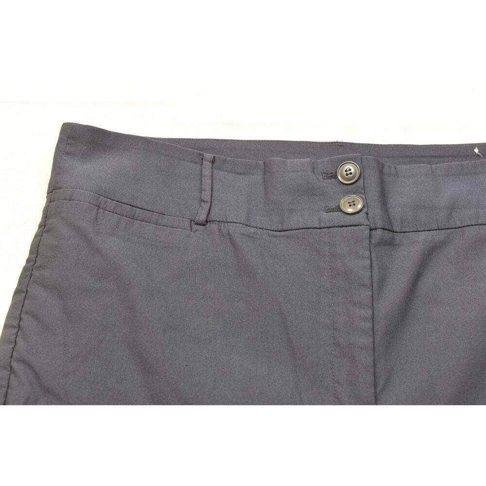 Lane Bryant Women's Size 22R Navy Blue Straight Leg Trouser Pants Rayon Blend S - Picture 4 of 8